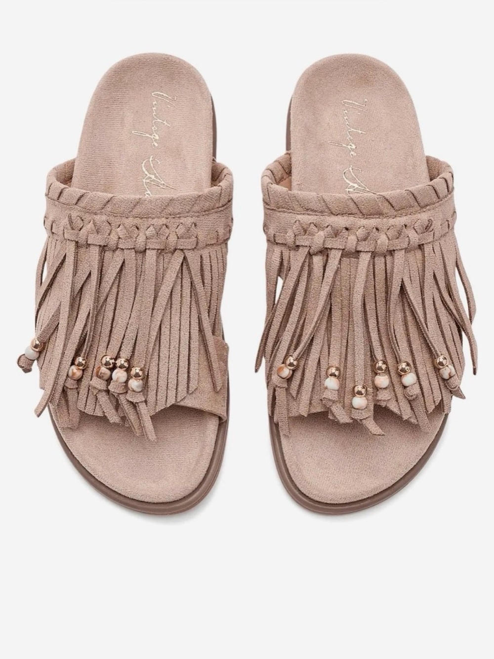 Vintage Havana Sundance Slides- Size 9